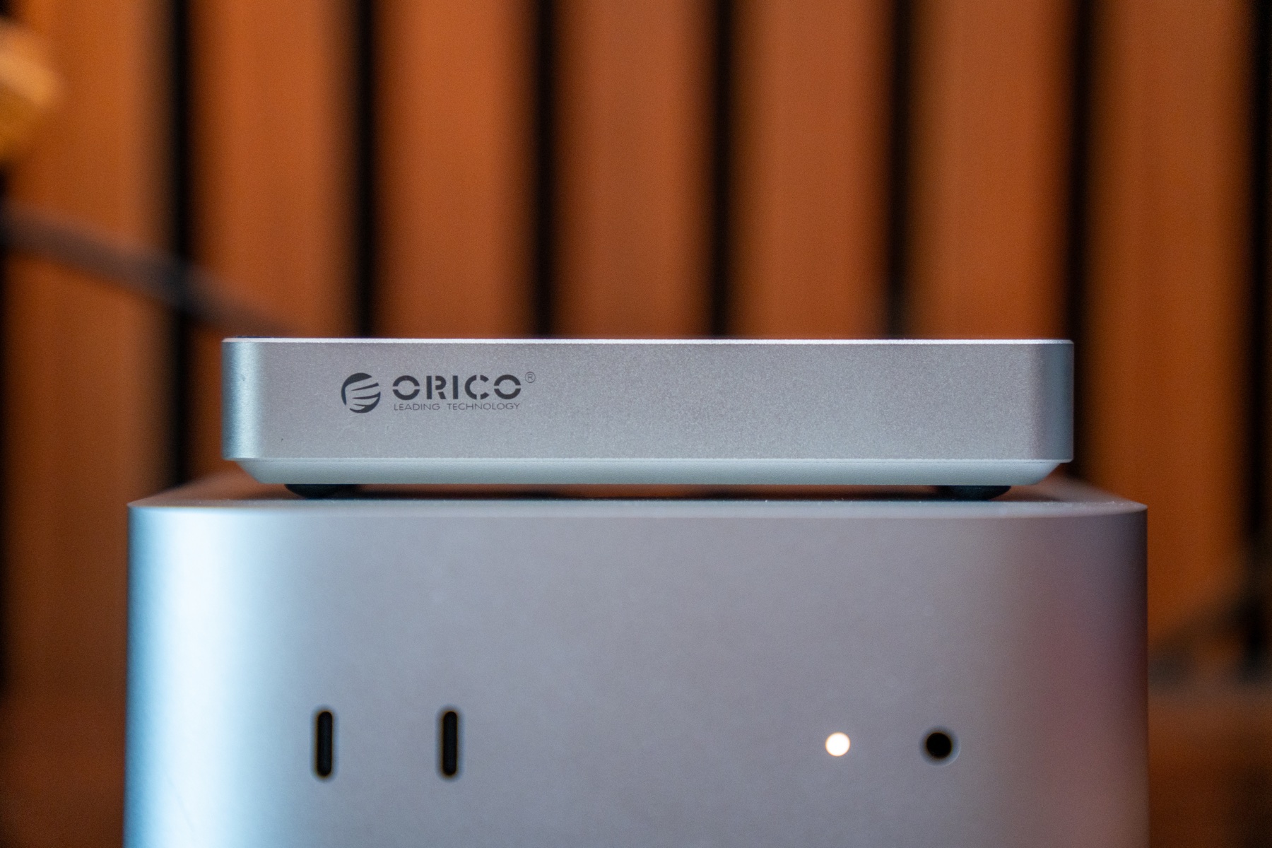 ORICO X50 Pro SSD enclosure in my Mac workspace